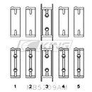 OE-Replacement Bi-metal For Mitsubishi 4G63/64,DOHC - MB5209AM-2