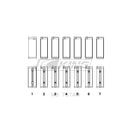 King Engine Bearings Toyota 5ME/5MGE/7MGE/7MGTE (Size STD) Main Bearing Set - Size STD-2