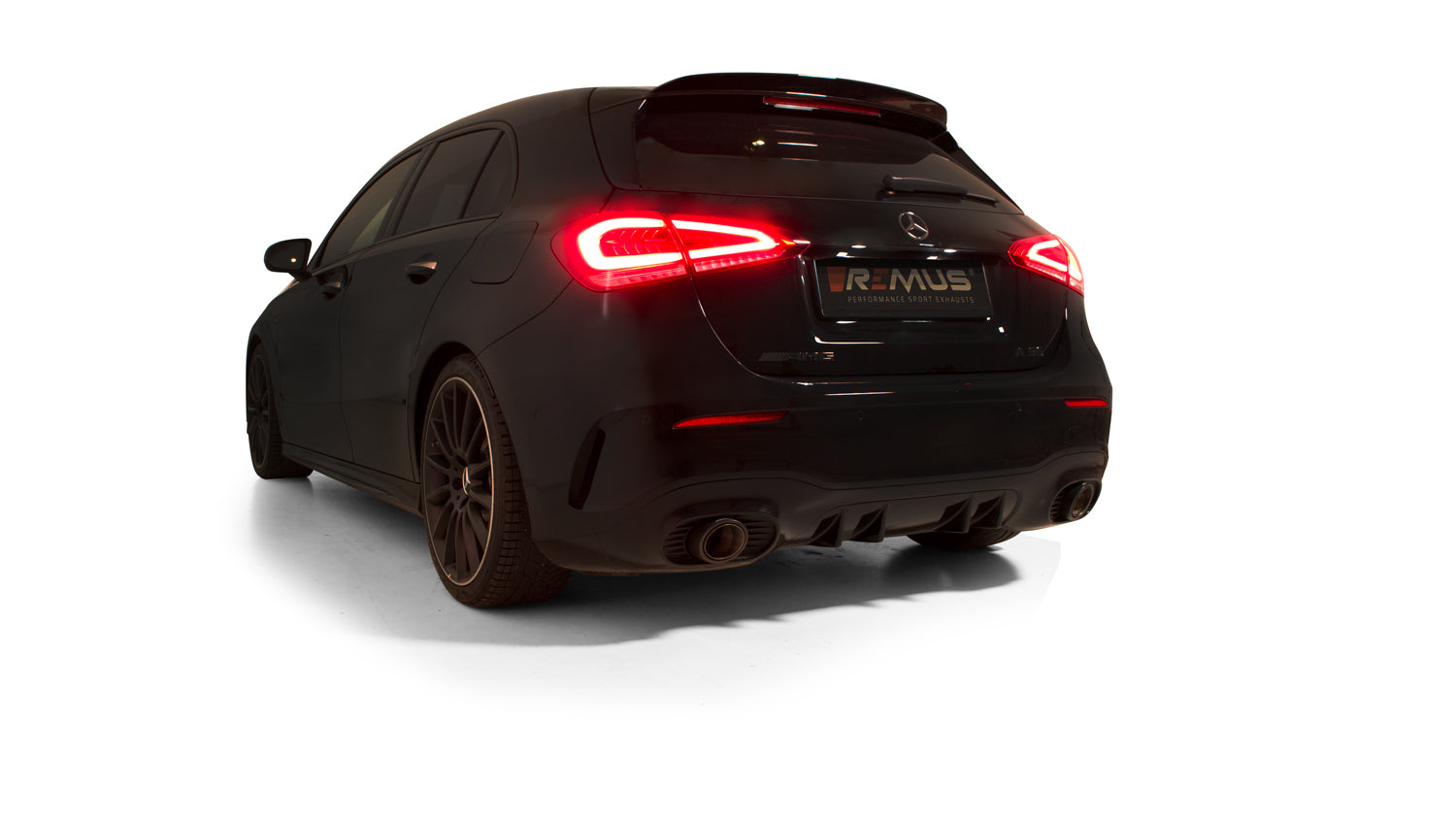 Remus 2019 Mercedes A35 AMG Hatchback 2.0L Turbo (w/GPF) Race Axle Back Exhaust (Tail Pipes Req) - 0