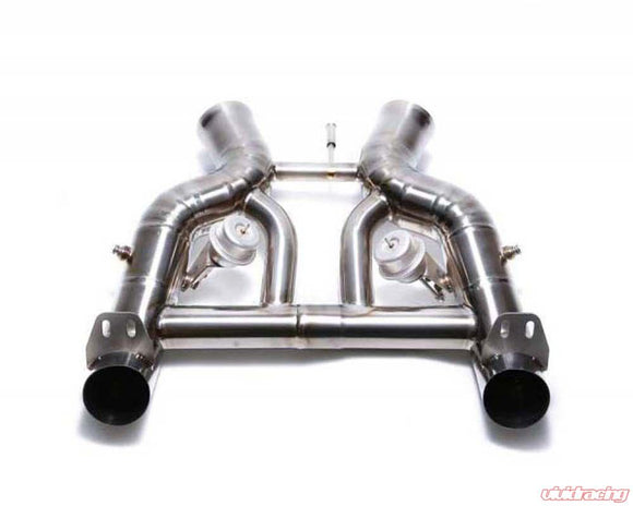 ARMYTRIX Titanium Valvetronic Muffler Titanium Matte Black Tips McLaren 650S 2014-2016