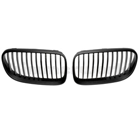 Matte Black Front Grilles - E92/E93 2 Door (07-10) & E9X M3 (08-13)