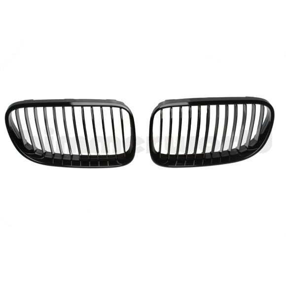 Gloss Black Front Grilles - E92/E93 Coupe & Cabrio 2011-2013 (LCI)