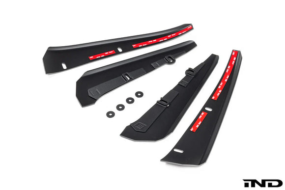 MC MK8 GTI / Golf R Splash Guard Set