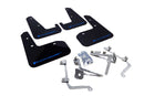 Rally Armor 11-14 Subaru WRX/STI (Sedan Only) Black UR Mud Flap w/Blue Logo-1
