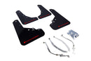 Rally Armor 12-18 Fiat 500 Black UR Mud Flap w/Red Logo-1