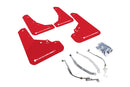Rally Armor 12-18 Fiat 500 Red Mud Flap w/White Logo-1