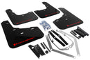 Rally Armor 13-19 Ford Fiesta ST Black UR Mud Flap w/Red Logo-1