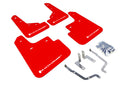 Rally Armor 14-18 Mazda3 Red UR Mud Flap w/White Logo-1