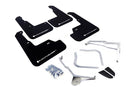 Rally Armor 15+ Subaru WRX & STi Sedan Only UR Black Mud Flap w/ White Logo-1