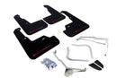 Rally Armor 15+ Subaru WRX & STi Sedan Only UR Black Mud Flap w/ Red Logo-1