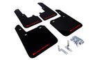 Rally Armor 15-19 Subaru Outback Black UR Mud Flap w/ Red Logo-1