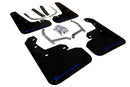 Rally Armor 17-23 Subaru Impreza 4D/5D Black UR Mud Flap w/Blue Logo-1