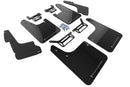 Rally Armor 12-24 Toyota 4Runner Black UR Mud Flap w/Grey Logo-1
