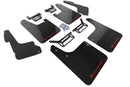 Rally Armor 12-24 Toyota 4Runner Black UR Mud Flap w/Red Logo-1