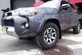 Rally Armor 12-24 Toyota 4Runner Black UR Mud Flap w/Red Logo - 0