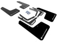 Rally Armor 17-20 Ford F-150 Raptor Gen 2 Black UR Mud Flap w/White Logo-1