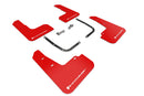 Rally Armor 19-21 Hyundai Veloster Turbo/2.0/R-Spec Red UR Mud Flap w/White Logo-1