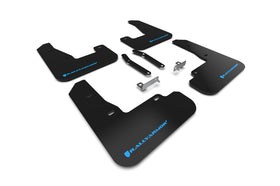 Rally Armor 19-21 Hyundai Elantra GT N Line/i30 Black UR Mud Flap w/Performance Blue Logo