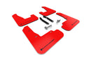 Rally Armor 19-21 Hyundai Elantra GT N Line/i30 Red UR Mud Flap w/Black Logo-1
