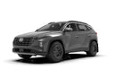 Rally Armor 22-24 Hyundai Tucson Black UR Mud Flap w/White Logo-3