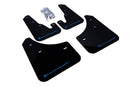 Rally Armor 04-09 Mazda3/Speed3 Black UR Mud Flap w/ Blue Logo-1