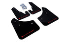 Rally Armor 04-09 Mazda3/Speed3 Black UR Mud Flap w/ Red Logo-1