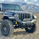 NEW Aluminum Mid Front Bumper For Jeep JL / JT-14