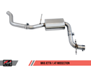 AWE Track Edition Exhaust for MK6 Jetta 1.4T - Chrome Silver Tips-4