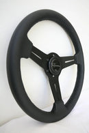 Renown Mille Steering Wheel Dark / Black-2