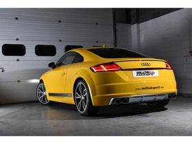 MILLTEK CAT-BACK AUDI TT MK3 2015 2020 NON RES (LOUDER) WITH POLISHED OVAL TIPS - 0