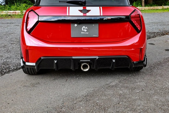 3D Design F66 MINI Cooper JCW Rear Diffuser