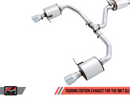 AWE Touring Edition Exhaust for MK7 Jetta GLI w/ High Flow Downpipe (not included) - Chrome Silver Tips-2