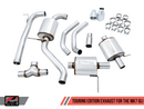 AWE Touring Edition Exhaust for MK7 Jetta GLI w/ High Flow Downpipe (not included) - Chrome Silver Tips-4