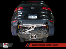 AWE Touring Edition Exhaust for VW MK7 GTI - Diamond Black Tips-1