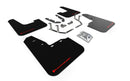 Rally Armor 18-23 Ford Fiesta ST MK8 Black UR Mud Flap w/Red Logo-1