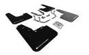 Rally Armor 18-23 Ford Fiesta ST MK8 Black UR Mud Flap w/White Logo-1