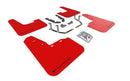 Rally Armor 18-23 Ford Fiesta ST MK8 Red UR Mud Flap w/Black Logo-1