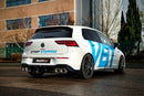 Milltek Sport Cat Back To Golf R Style System Maxton Diffuser - VW / Mk8 / GTI | SSXVW691-3