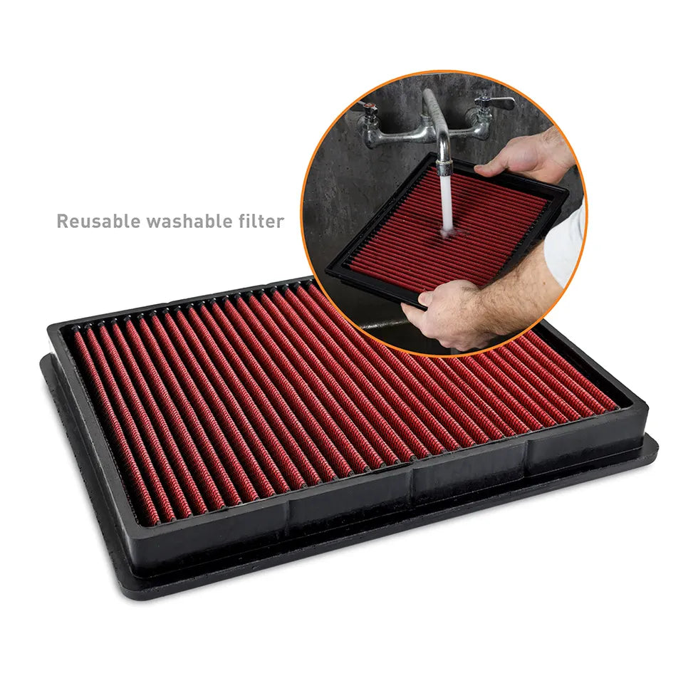 Mishimoto Reusable Drop-In Air Filter, Fits Chevrolet Silverado 1500 1999-2018 - 0