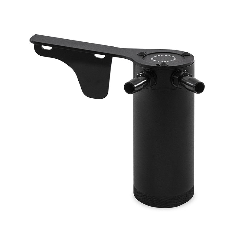 Mishimoto 07-13 Mazda Mazdaspeed3 Baffled Oil Catch Can Kit - Black (PCV Side)