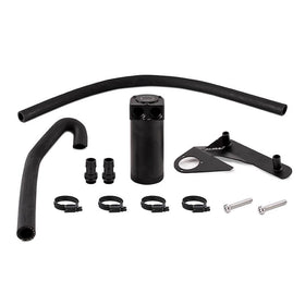 Mishimoto 16+ Nissan Titan XD Baffled Oil Catch Can Kit - Black