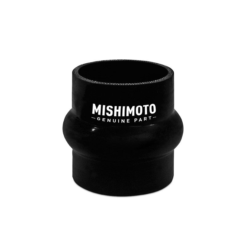 Mishimoto 2.5in Black Hump Hose Coupler