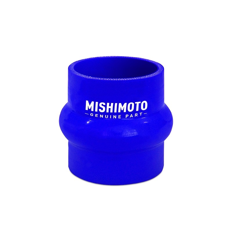 Mishimoto 2.5in Blue Hump Hose Coupler