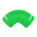 Mishimoto 2.5in. 90-Degree Coupler Green-1