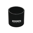 Mishimoto 2.5 Inch Black Straight Coupler-1