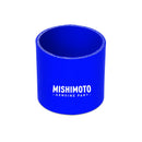 Mishimoto 2.5 Inch Blue Straight Coupler-1