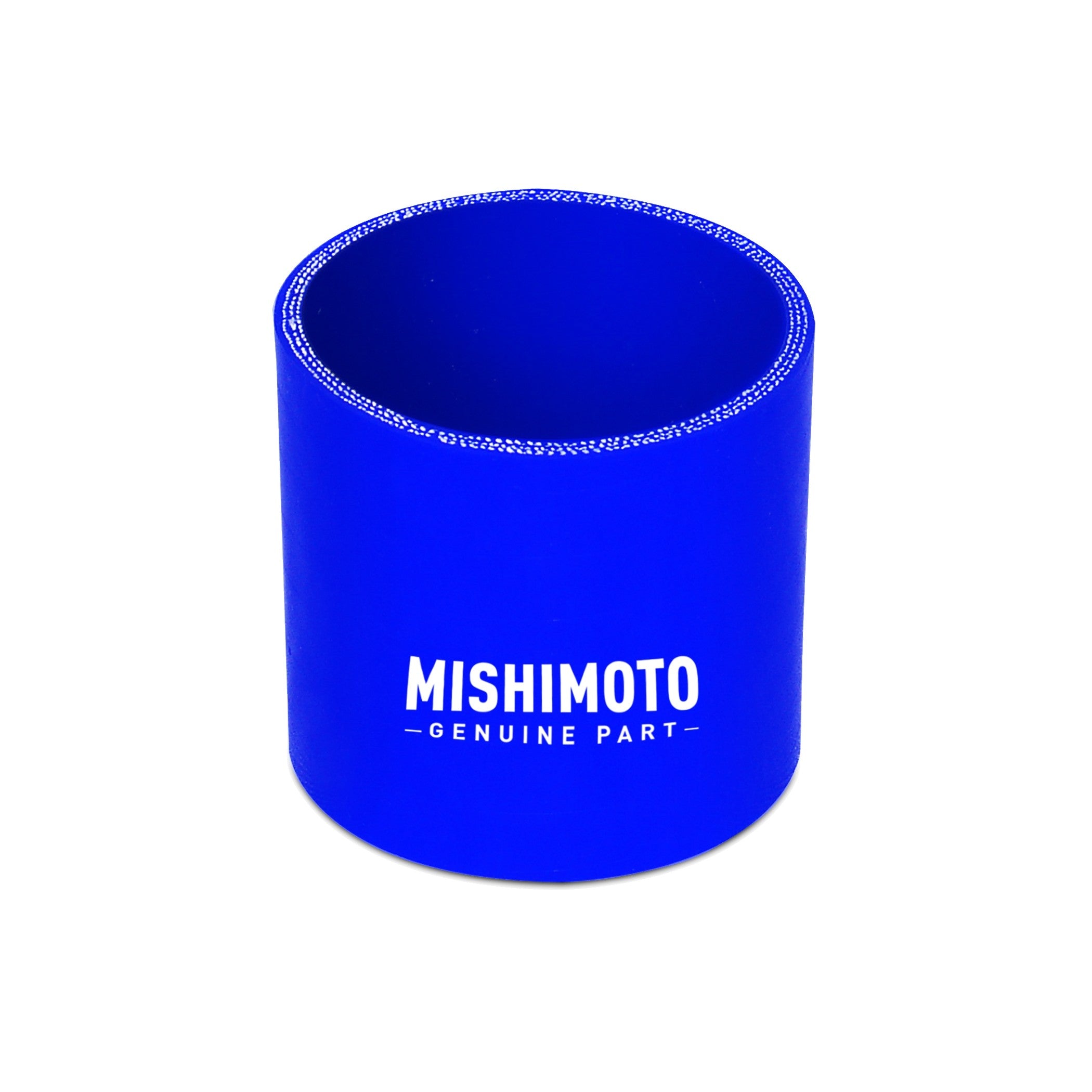 Mishimoto 2.5 Inch Blue Straight Coupler