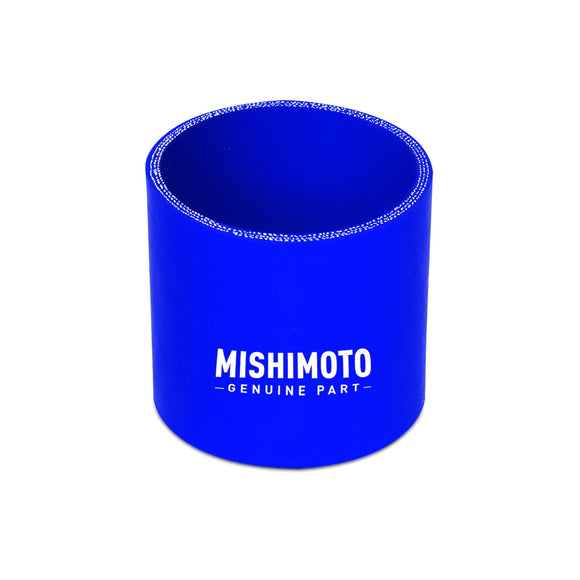 Mishimoto 2.5 Inch Blue Straight Coupler