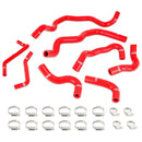 Mishimoto 2016+ Infiniti Q50/Q60 3.0T Ancillary Coolant Hose Kit - Red-1