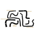 Mishimoto 06-07 Subaru STI / 06-07 WRX Black Silicone Ancillary Hoses-4